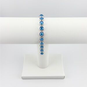 COPY - Sea Blue Ice, Bracelet
Touchstone Crystal by Swarovski